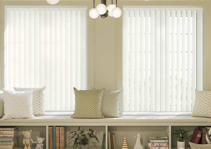 Milano, White - Vertical Blind - Image 3